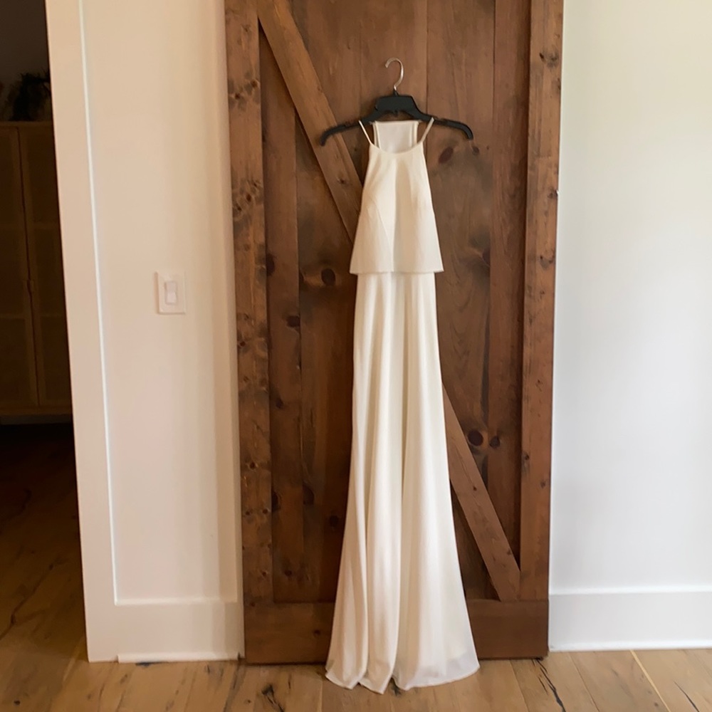 Jenny Yoo Elle Dress (ivory) size 0